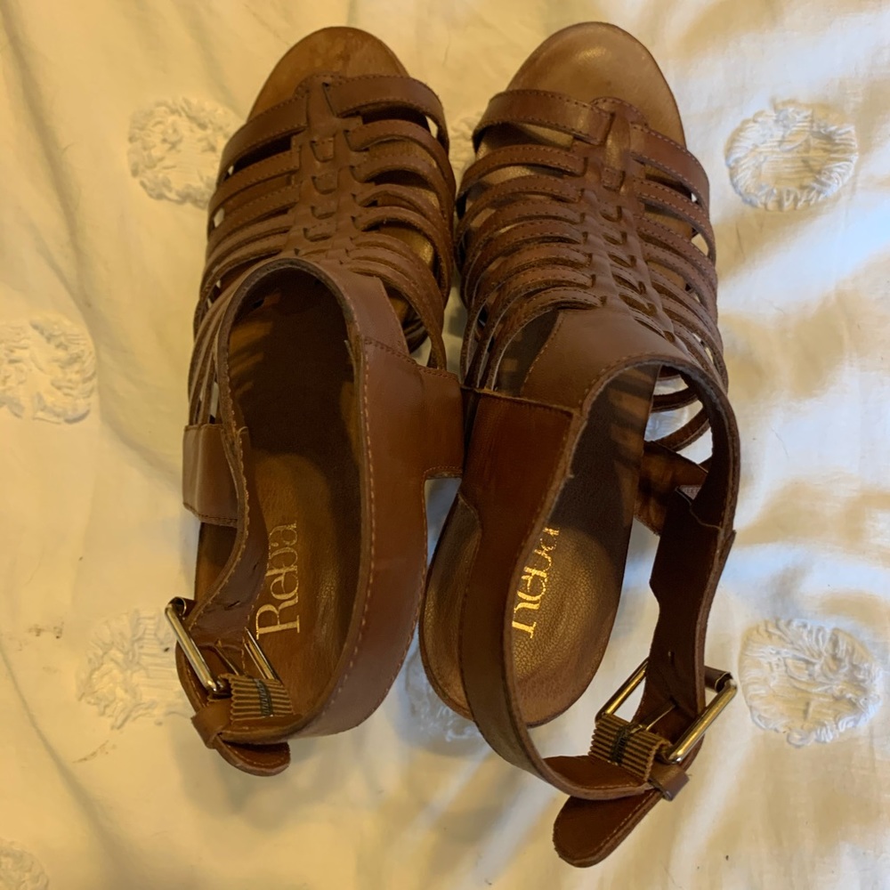 Caged sandals
